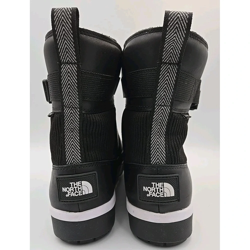 North Face Sierra Sport Strap Dry Vent Boots Women Size 10 Black Waterproof Boot